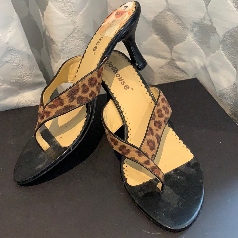 Leopard 🐆 Print Heels size 7